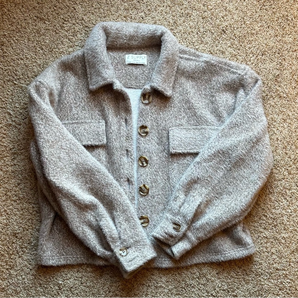 Z Supply Soft Tan Jacket